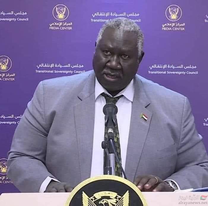 مالك عقار اير - نائب رئيس مجلس السيادة الإنتقالي السوداني